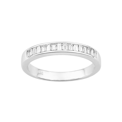 0.50 Karat Halb Baguette Ring