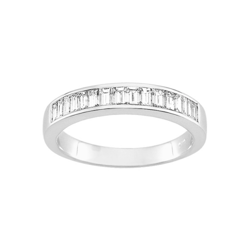 0.70 Karat Halb Baguette Ring