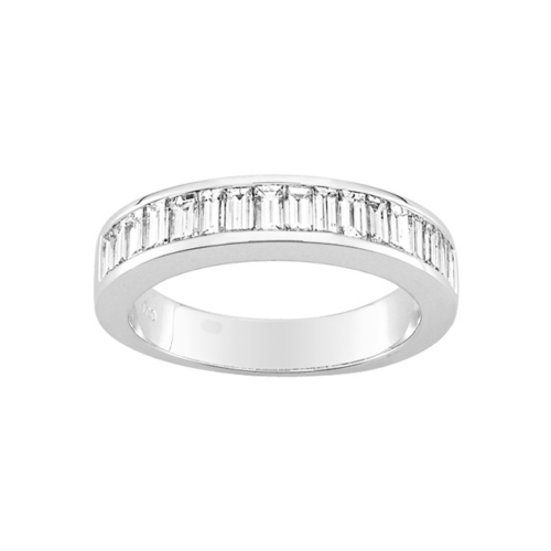 1 Karat Halb Baguette Ring