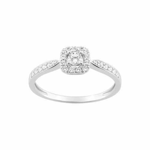 Solitär Ring gold diamanten