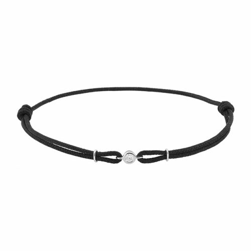 Diamant Kordelarmband