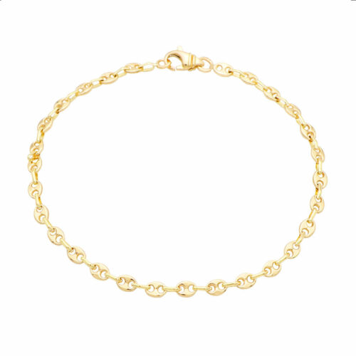 Gold Kaffeebohnen Armband