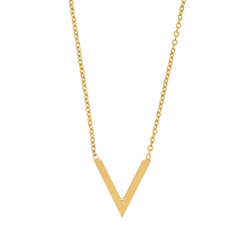 gelbgold halskette V