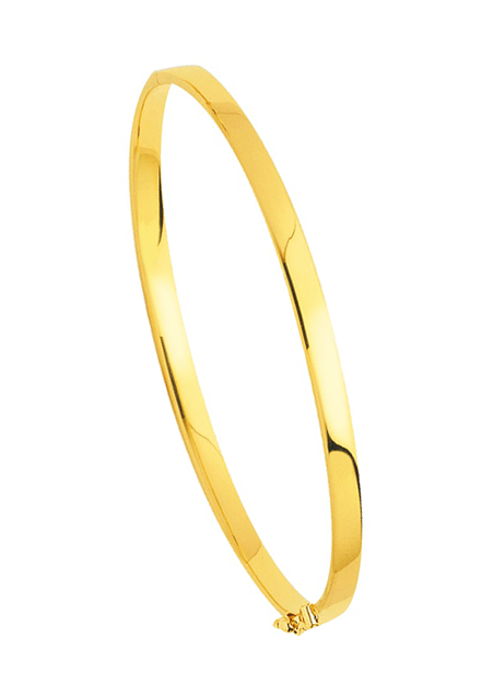 4mm Rechteckdraht Offen Armband