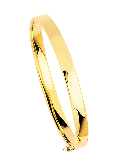 6mm Rechteckdraht Offen Armband