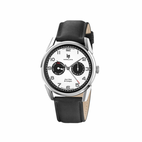 Quarzuhr-Herren-Lippen-Himalaya-Schwarz-671673