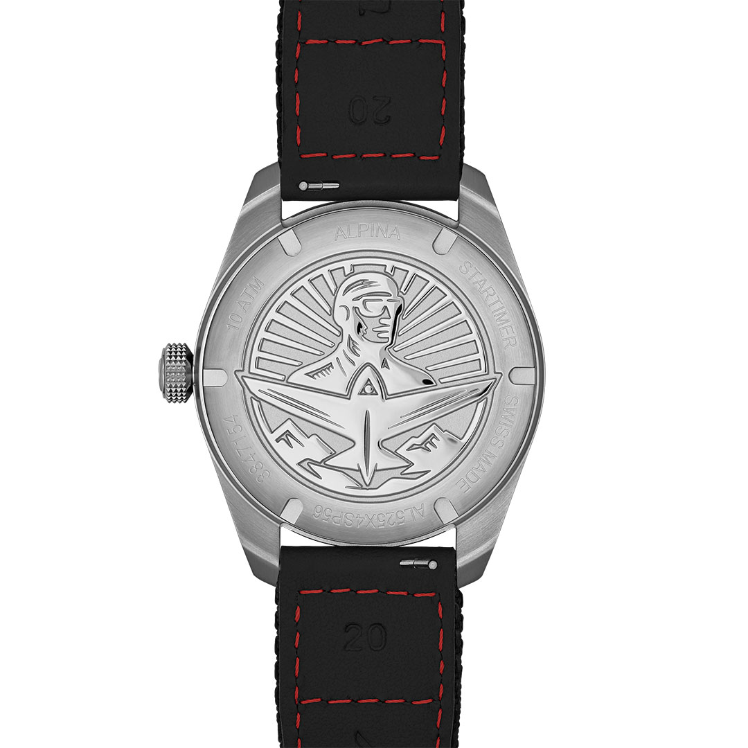 Alpina Pilot Automatic Uhr AL-525BW4S36 – Bild 4