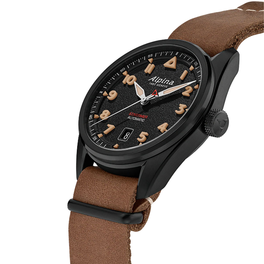 Alpina Pilot Automatic Uhr AL-525BW4SB36 – Bild 4