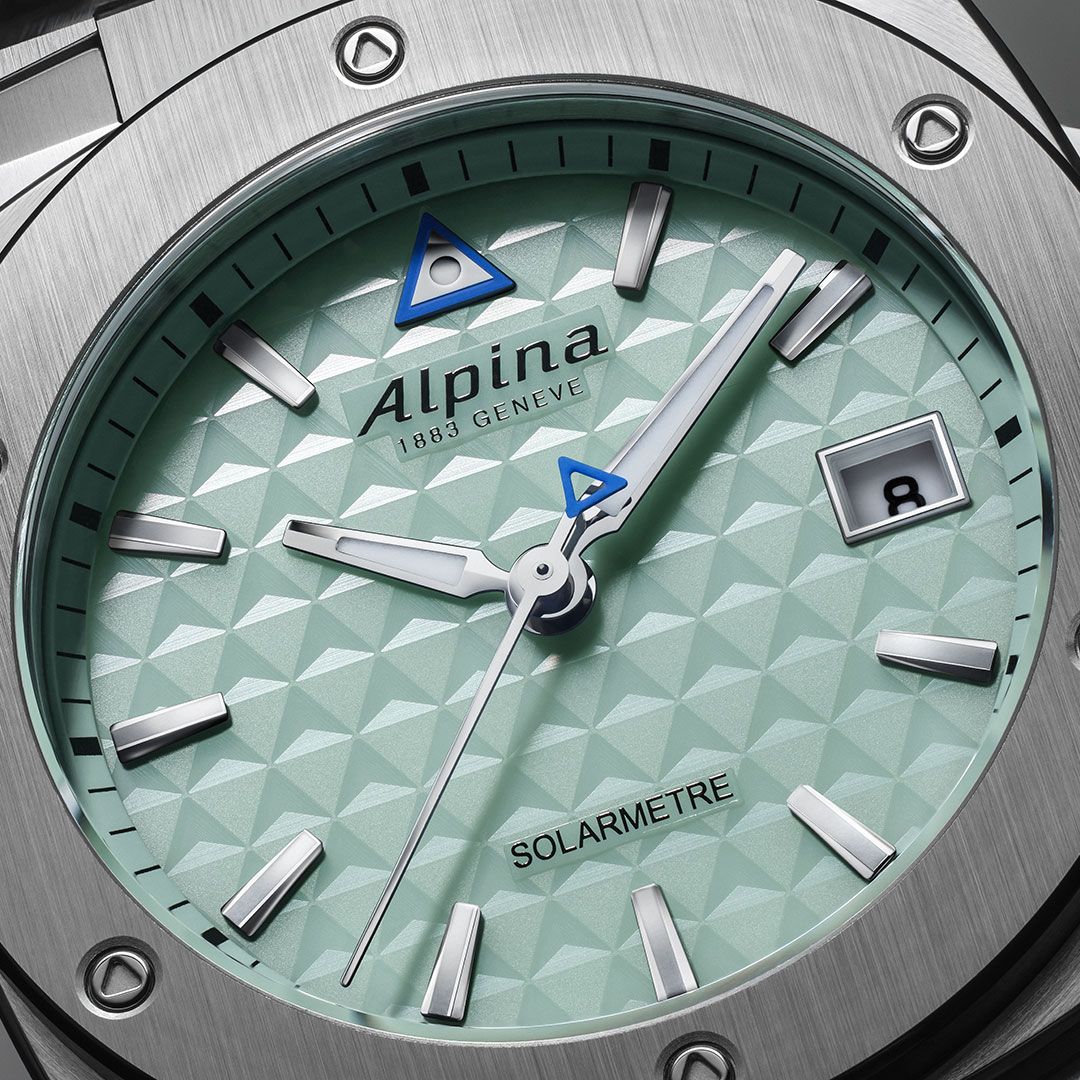 Alpiner Extreme Solarmetre Uhr Edelstahl Grün AL-140LGR3AE6B – Bild 4