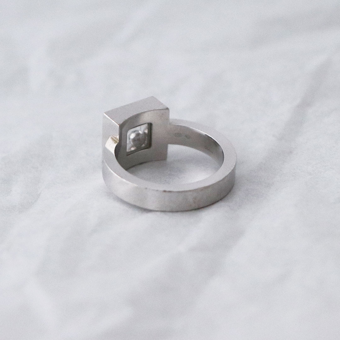 Chopard Happy Diamond Ring Weißgold – Bild 5