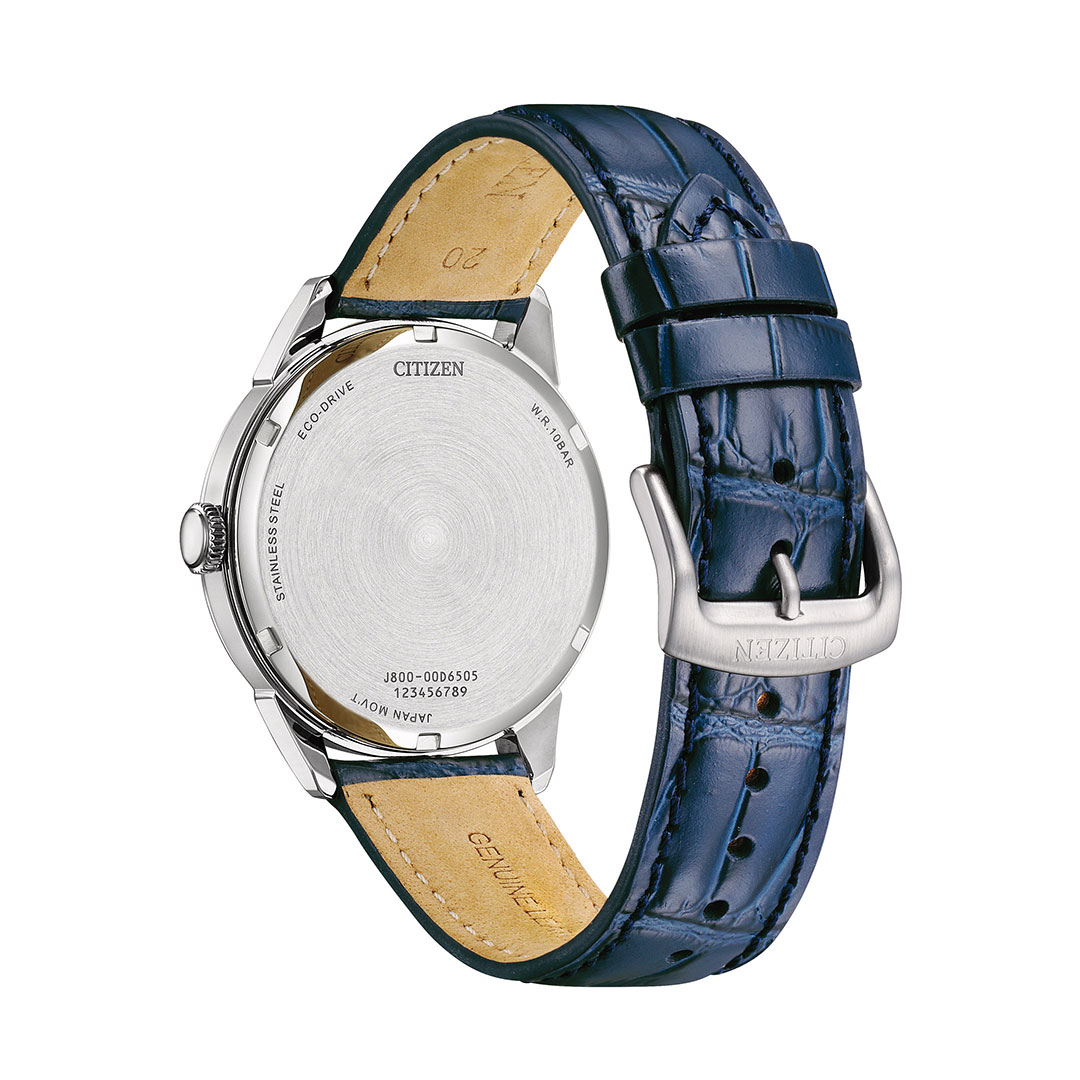 Citizen Uhr Eco Drive Classic Blau AW0151-00L – Bild 3