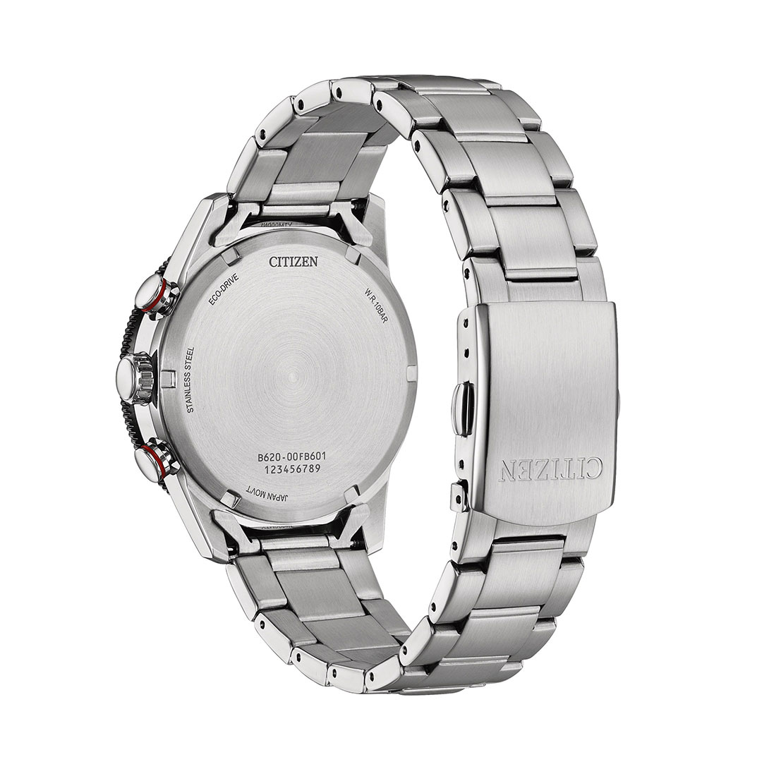 Citizen Vintage Racing Schwarzes Zifferblatt Edelstahl CA4714-55E – Bild 3