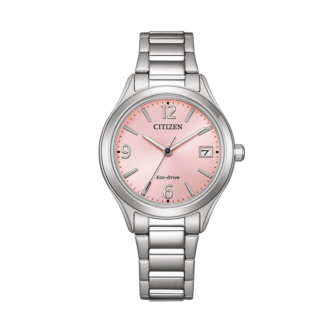 Citizen Eco Drive Rosa Zifferblatt Uhr FE6121-67X