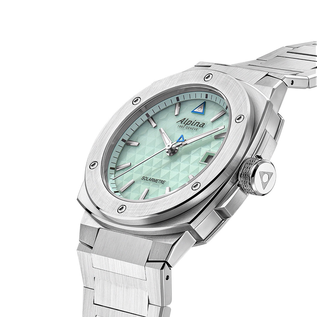 Alpiner Extreme Solarmetre Uhr Edelstahl Grün AL-140LGR3AE6B – Bild 2