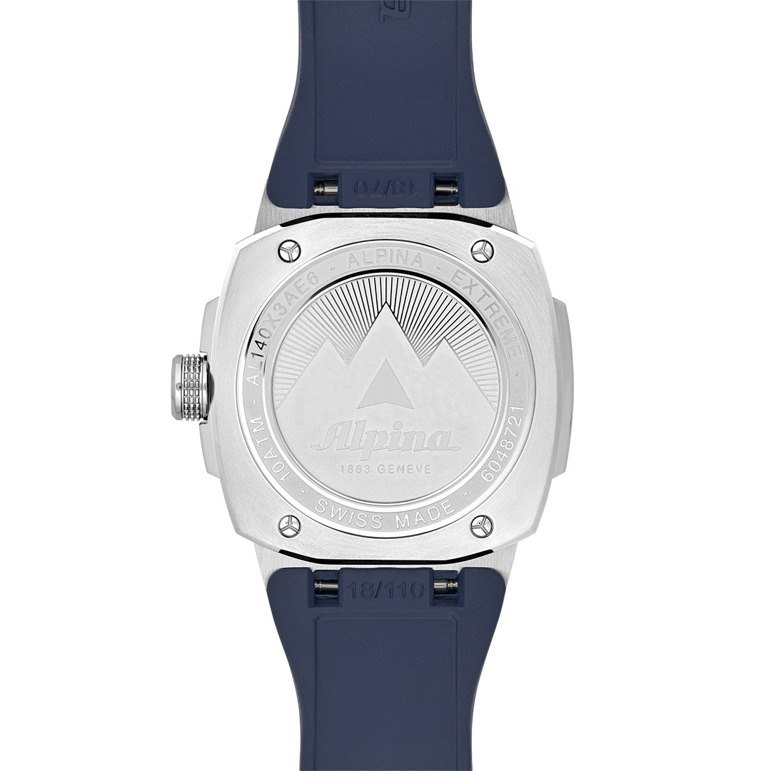 Alpina Uhr Extreme Solarmetre Blau AL-140N3AE6 – Bild 3