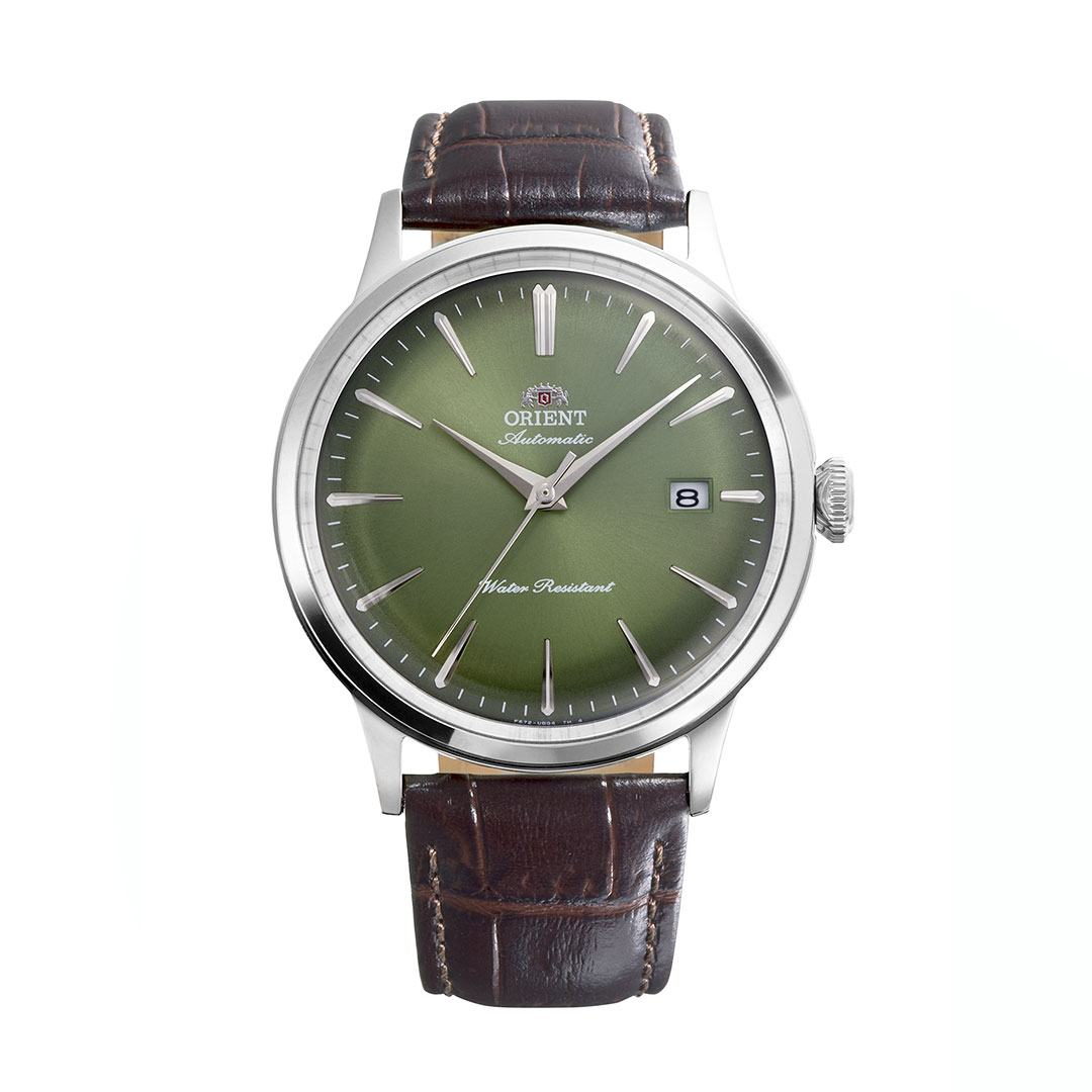Orient Bambino 40.5mm Grünes Zifferblatt Uhr RA-AC0029E