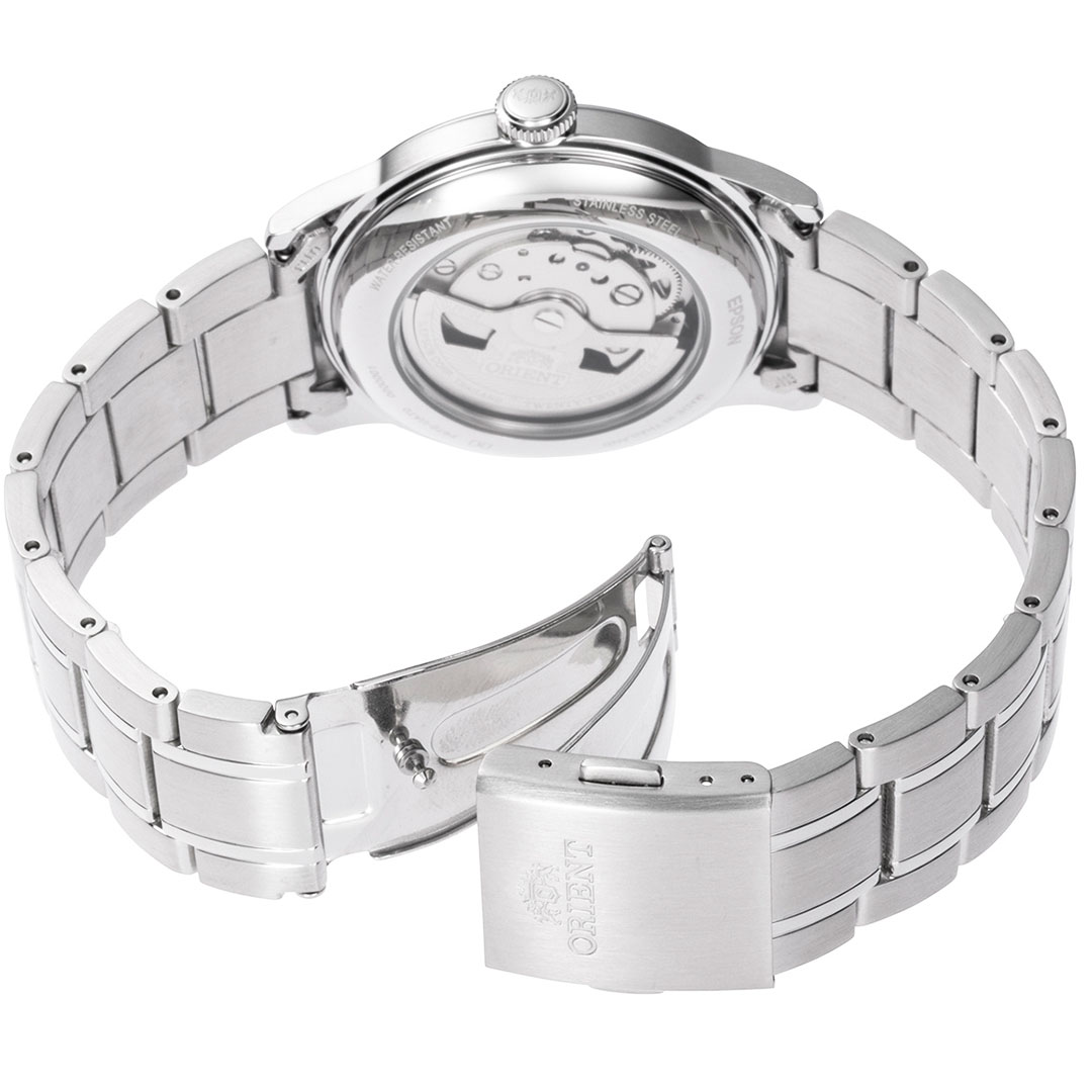 Orient Bambino Blaues Zifferblatt Edelstahl Uhr RA-AC0M10L – Bild 2