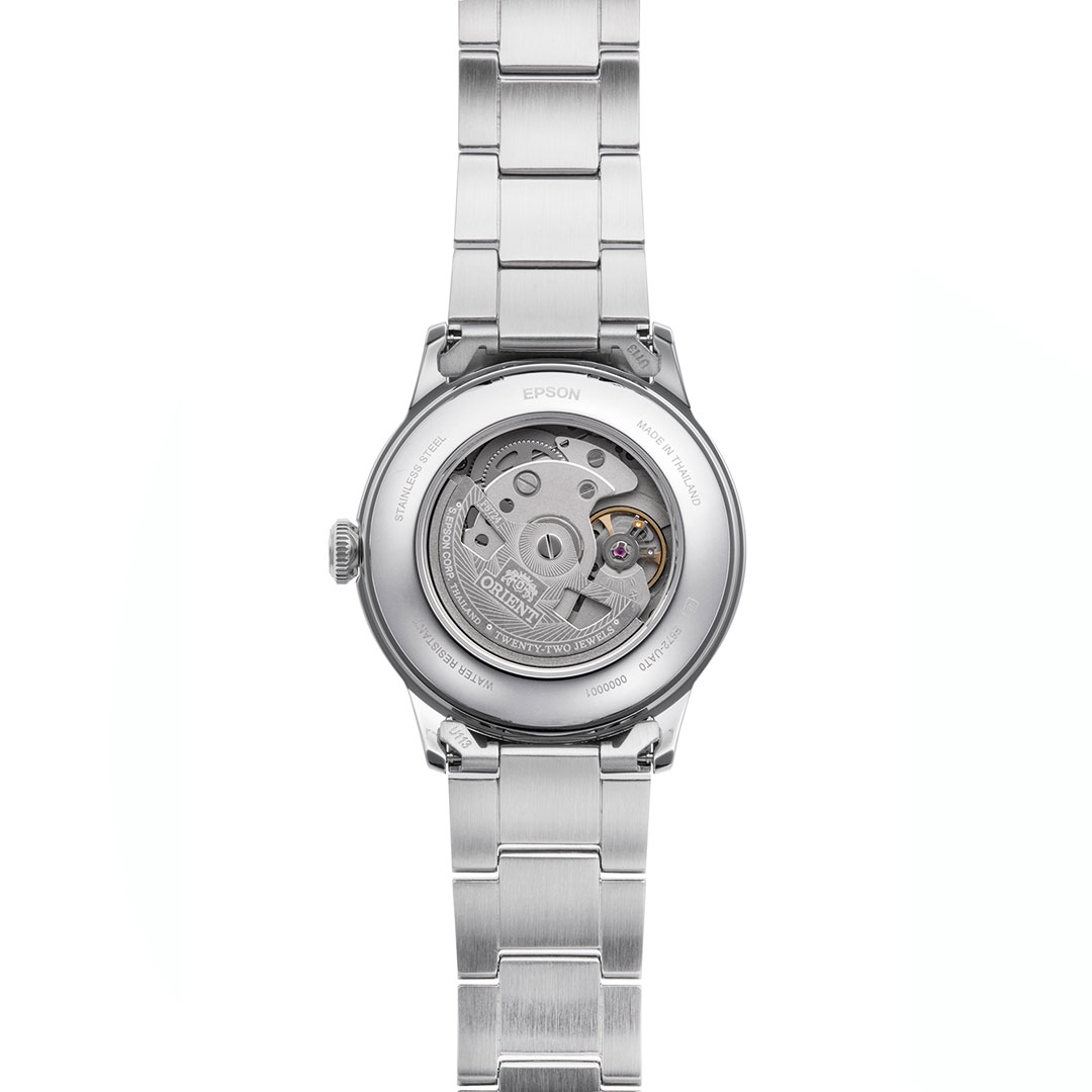 Orient Bambino Blaues Zifferblatt Edelstahl Uhr RA-AC0M10L – Bild 3