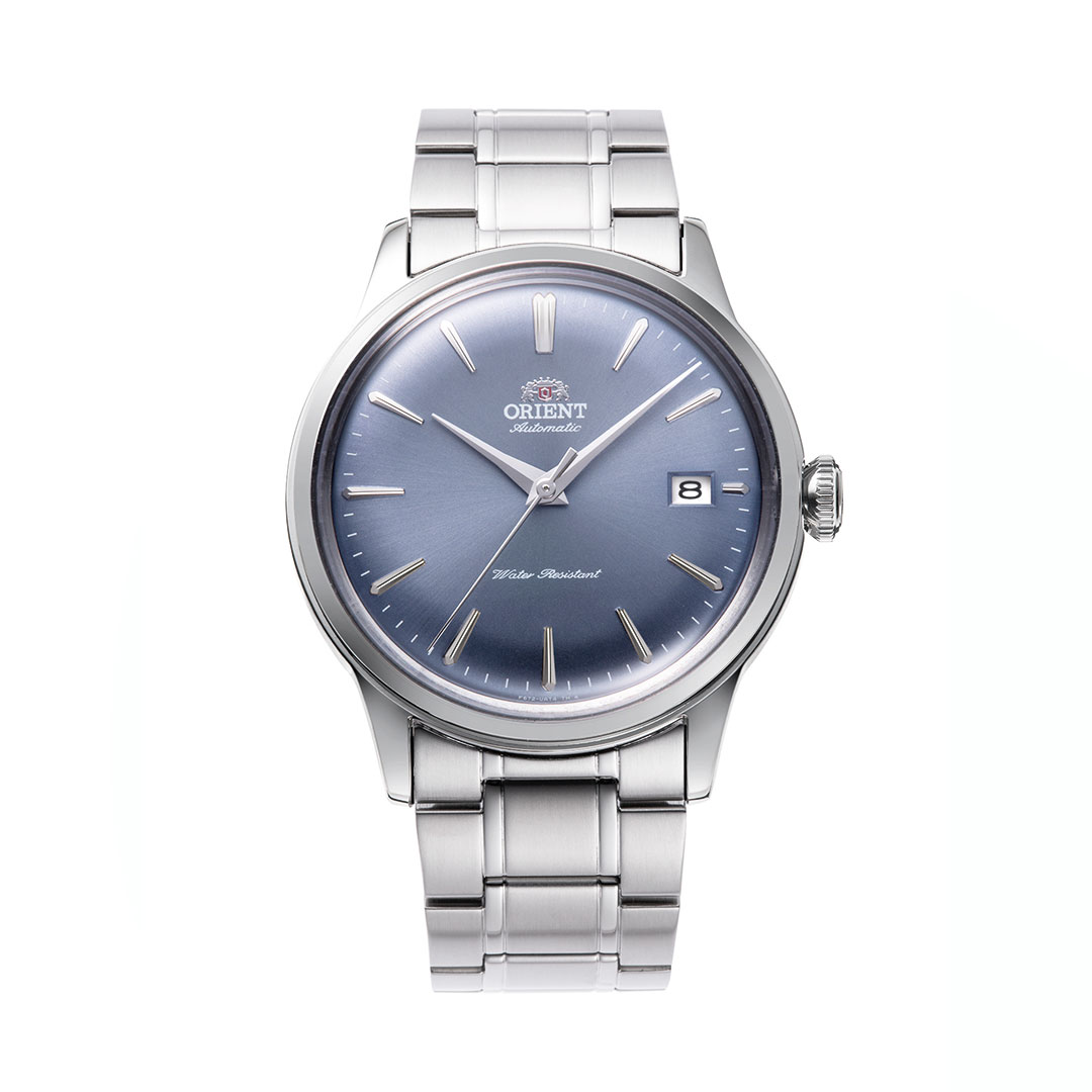 Orient Bambino Blaues Zifferblatt Edelstahl Uhr RA-AC0M10L