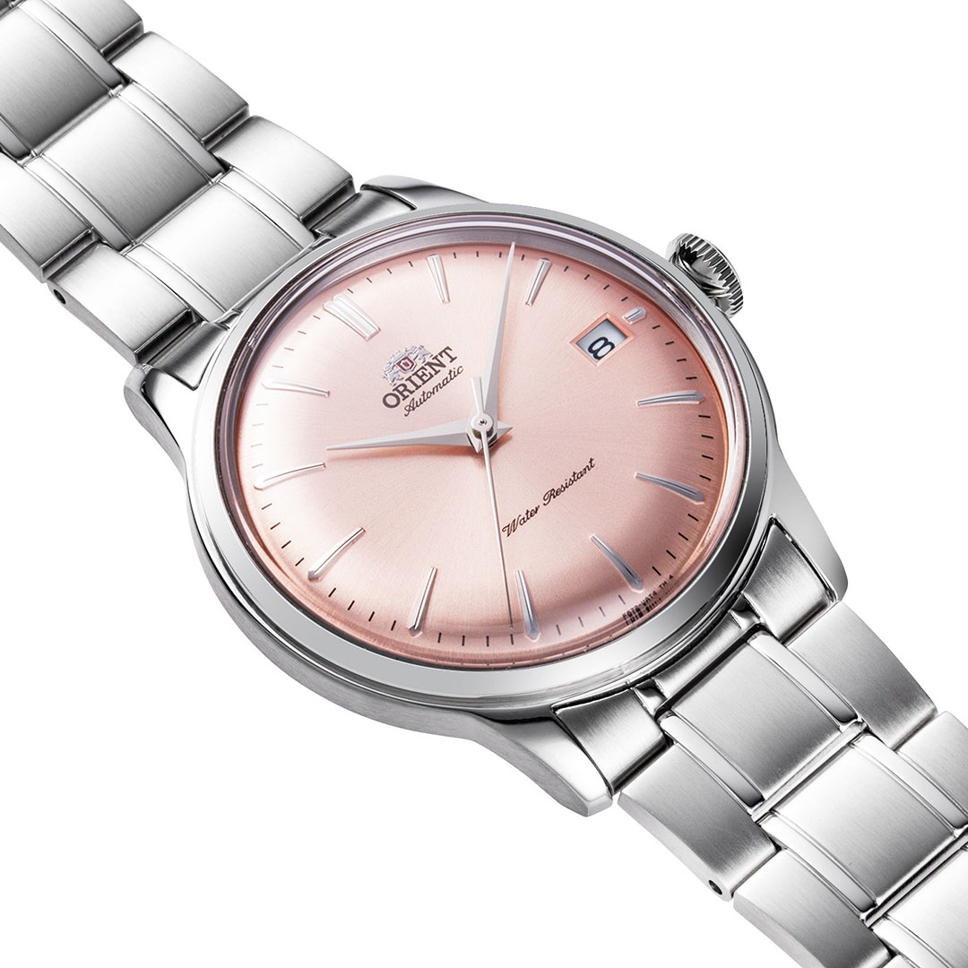 Orient Bambino Rosa Zifferblatt Edelstahl Uhr RA-AC0M11Y – Bild 2