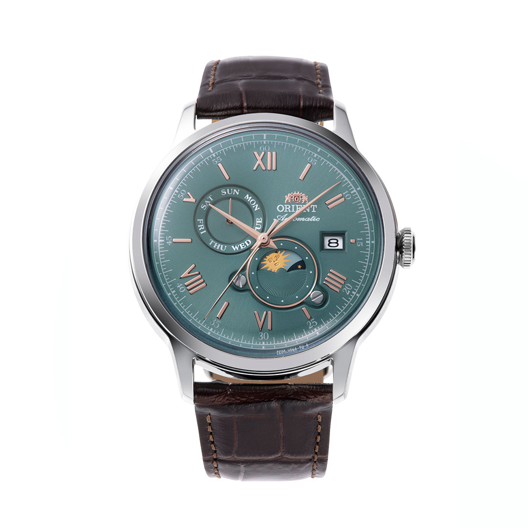 Orient Bambino Sun & Moon Uhr RA-AK0805E