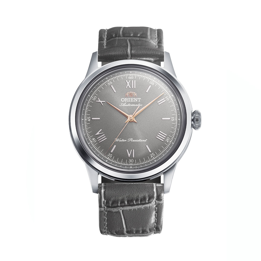 Orient Bambino 38mm Grau Uhr RA-BB0006N