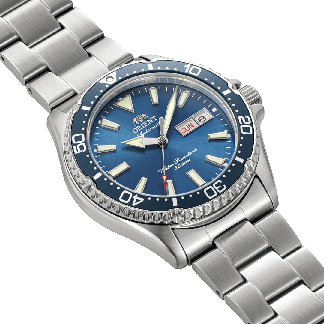 Orient Mako Uhr RA-AA0824L Blau – Bild 2