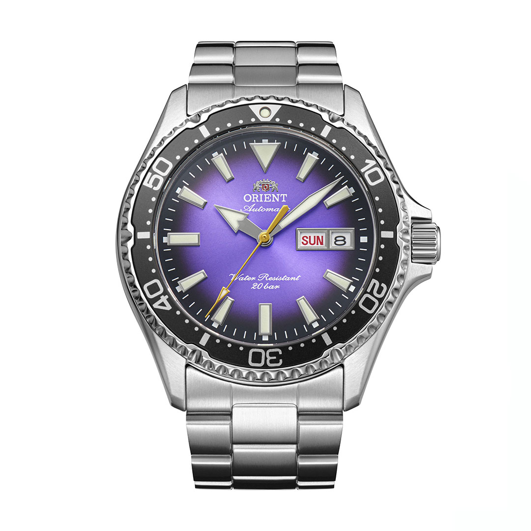 Orient Mako Uhr Lila RA-AA0827V